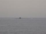 USS Hartford on their way down